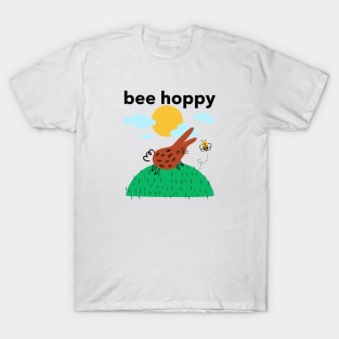 Bee Hoppy Funny T-Shirt